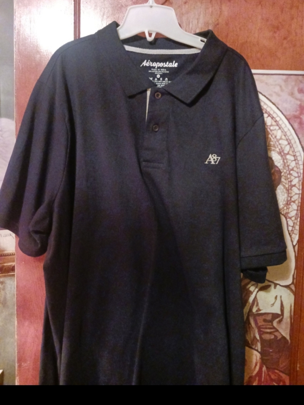 Aeropostale Men’s Navy A87 Polo Shirt